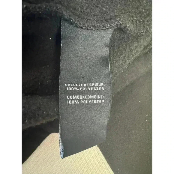 Bagatelle Fleece Open Jacket Women's M Black Long Sleeve Side Slit Pockets - Picture 10 of 10